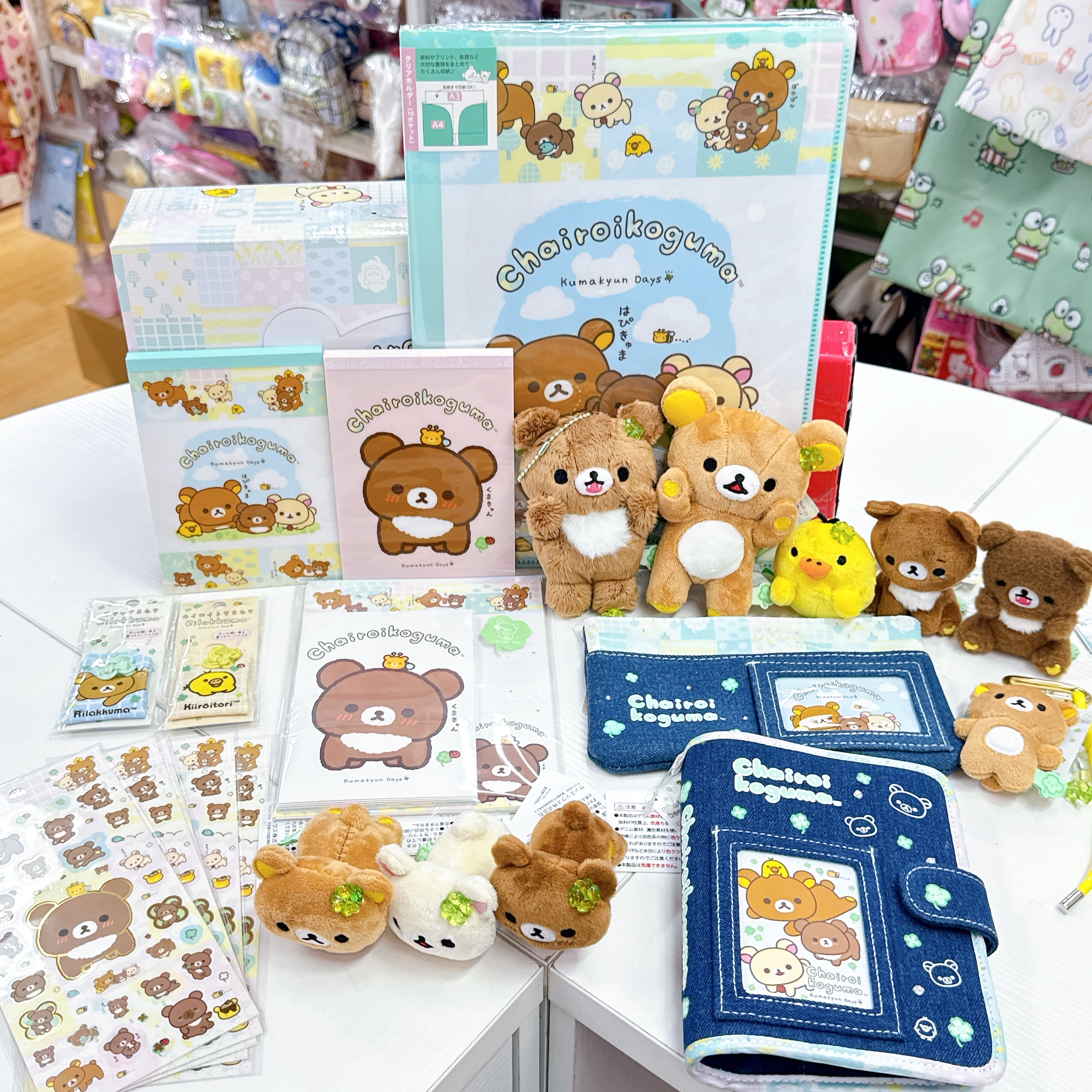 日本直送鬆弛熊幸運四葉草系列文具產品