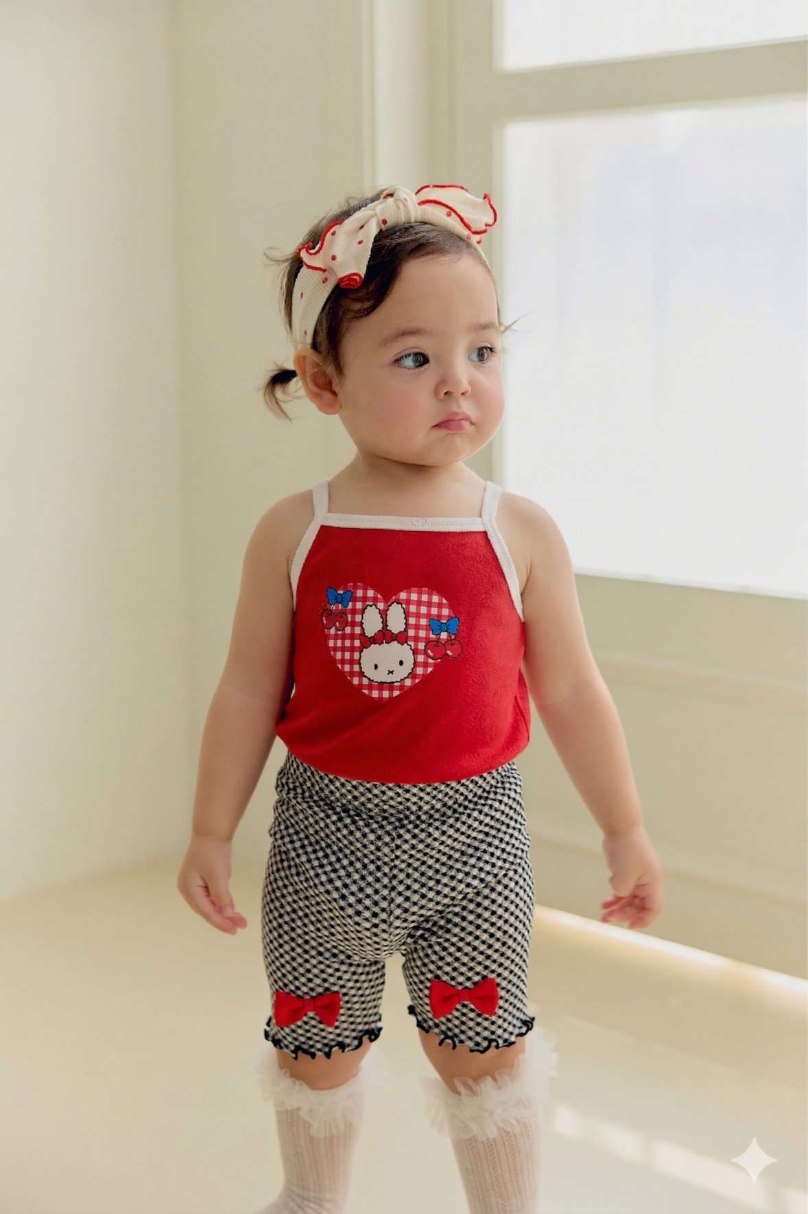 兔子吊帶 / Lace Skirt / 蝴蝶結 Legging
