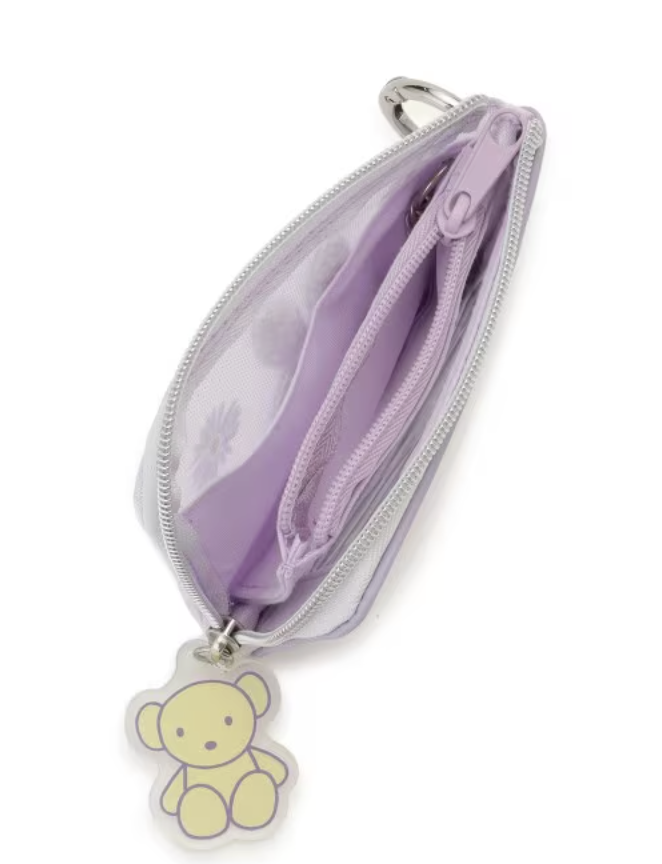 🐰💚 開心果及薰衣草系列 💜 " 多用途zipper網袋仔 " ( 📦 大約4月底 ～5月底到貨, 若遇到缺貨或其它因素貨期會延遲 ）