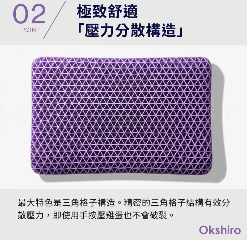   日本🇯🇵Okshiro 革命性|創新深睡枕頭，失眠剋星【8/9 截單，預計 :8月尾至9月中發貨】