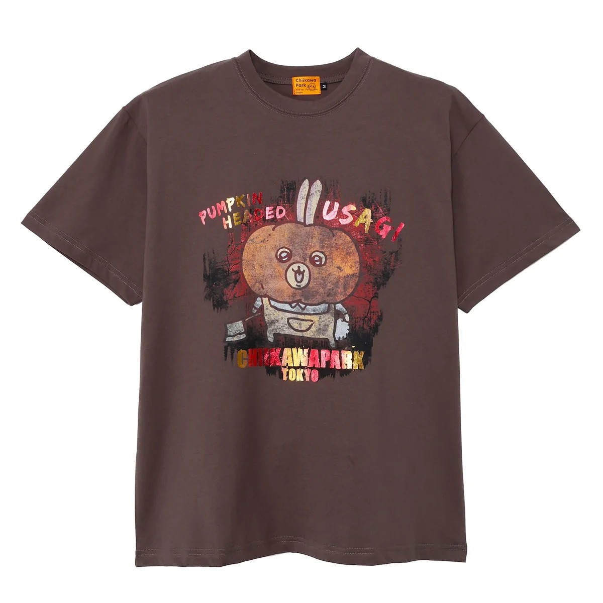 🎀【預訂】Chiikawa Park Halloween 2026 T-shirt Pumpkin Usagi