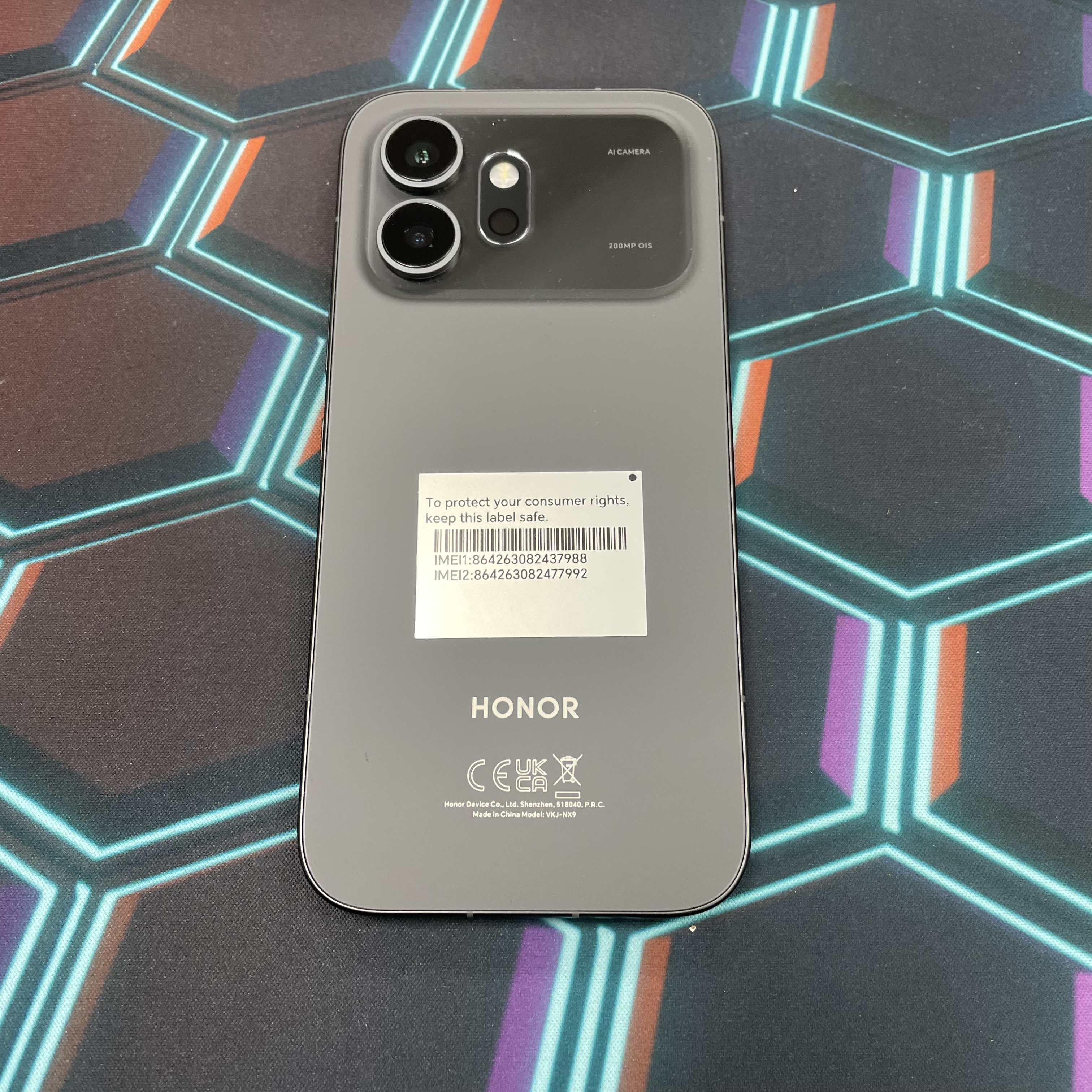 *6642 Honor 600 完美機 12+512GB 黑色 black