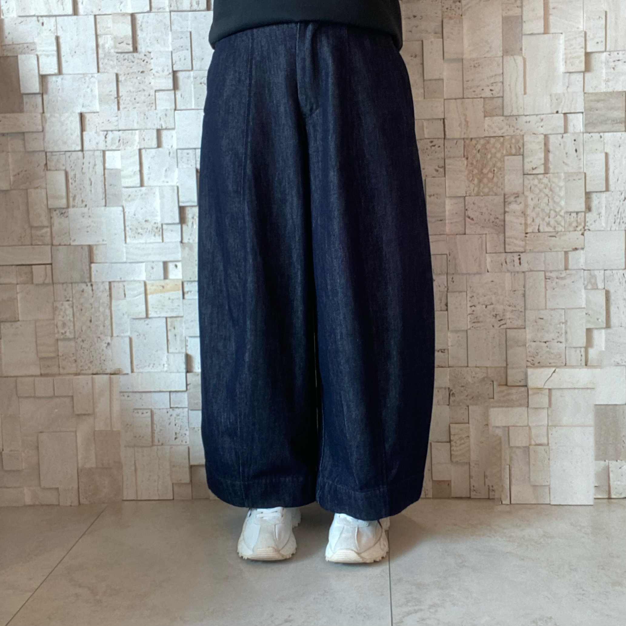 B00559 牛仔闊腳褲