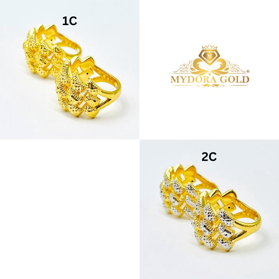 MYDORA Cincin Ketupat Anyaman (5G) l EMAS 916/22K