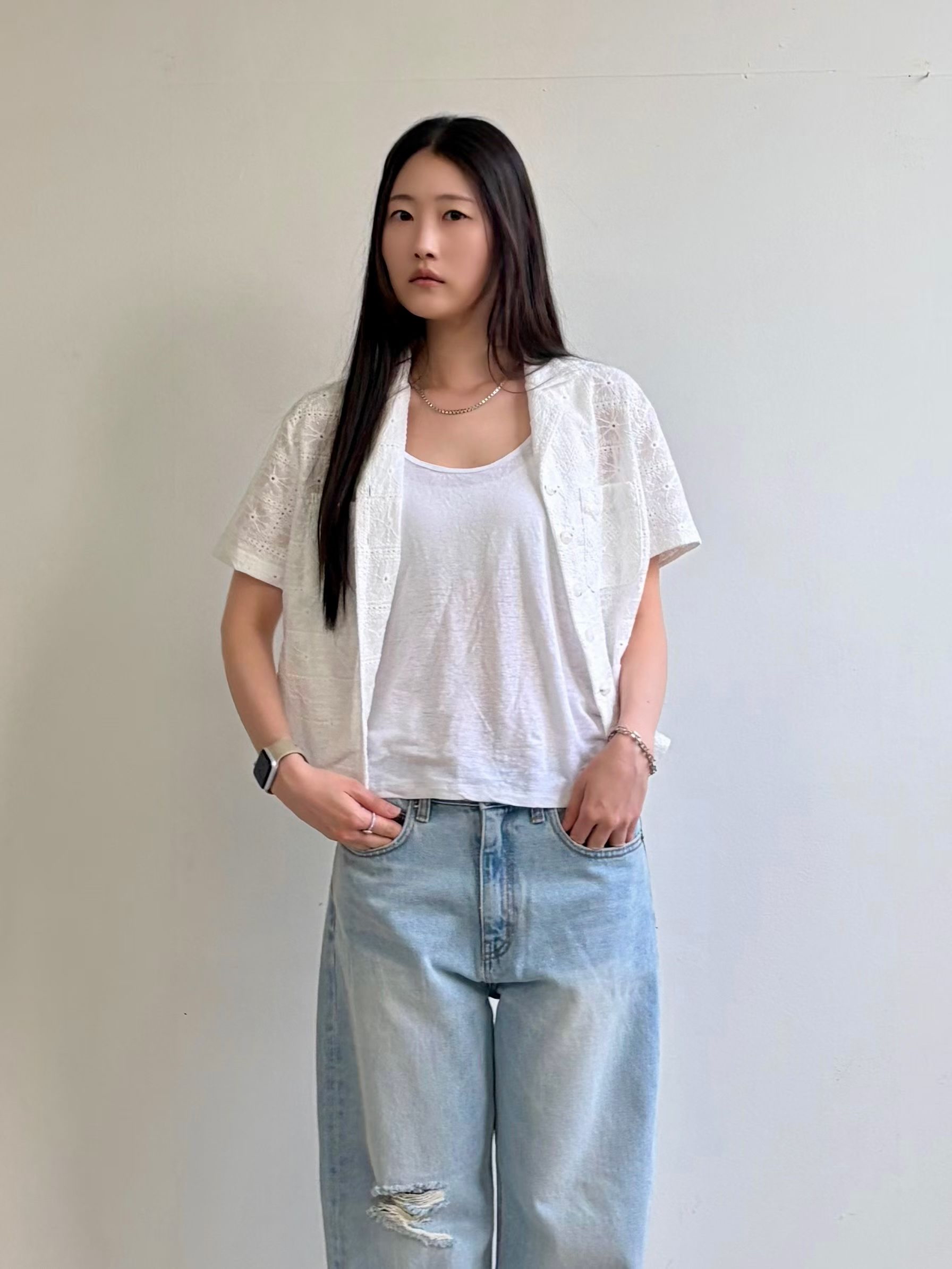 221480 通花恤衫