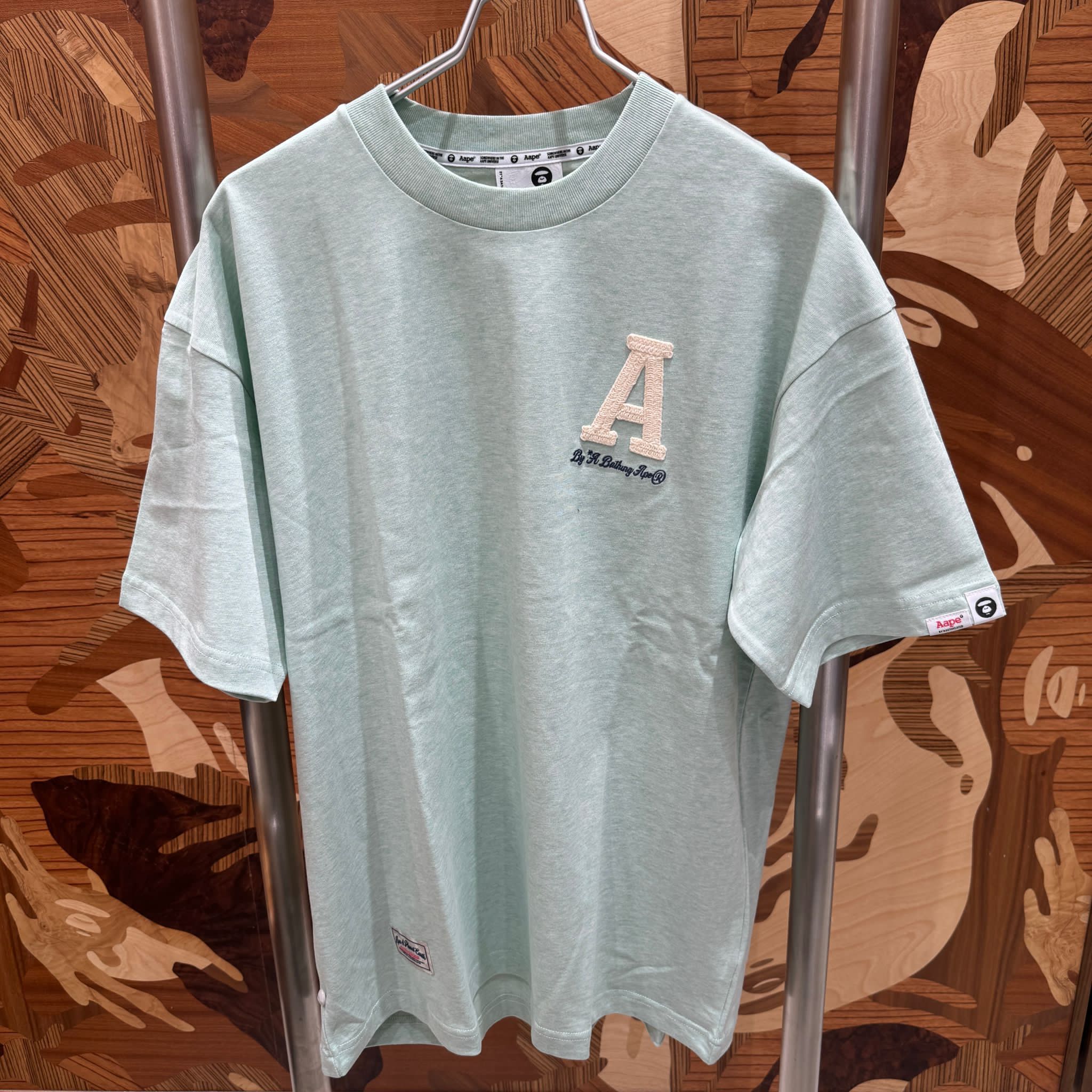 AAPE Relaxed fit AAPESPORTS letter patch tee (1847) 寬鬆版