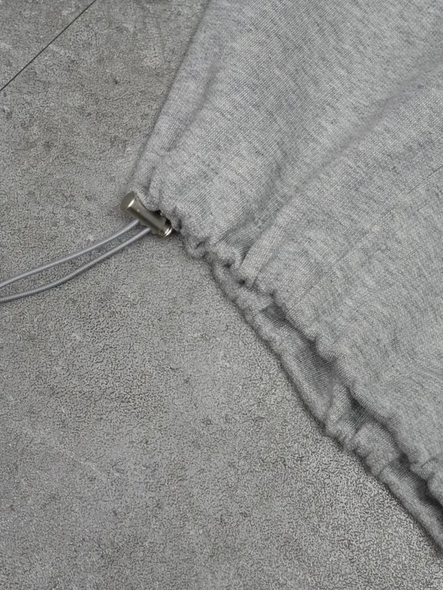 Oversized Curved Wide-Leg Sweatpants(Unisex)