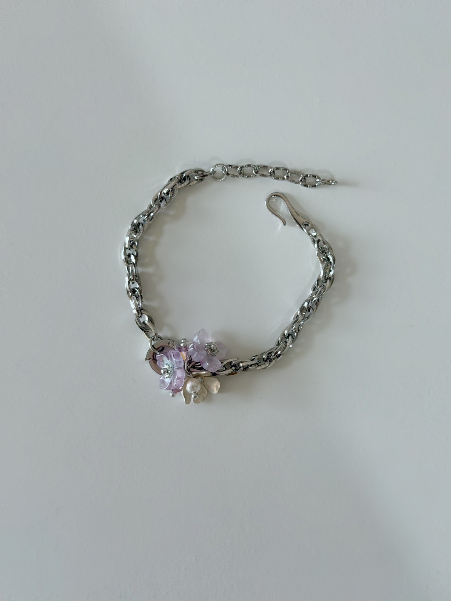 日本花辦系列 - 幻彩紫白款