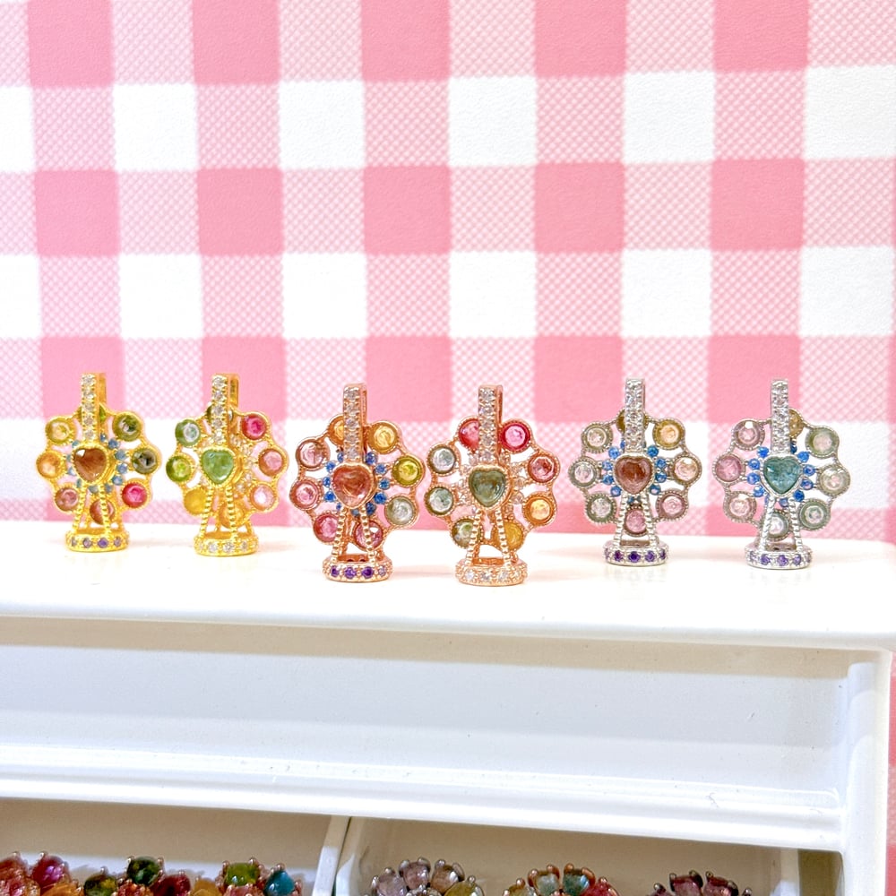 童年回憶系列🎡幻彩摩天輪鑲嵌