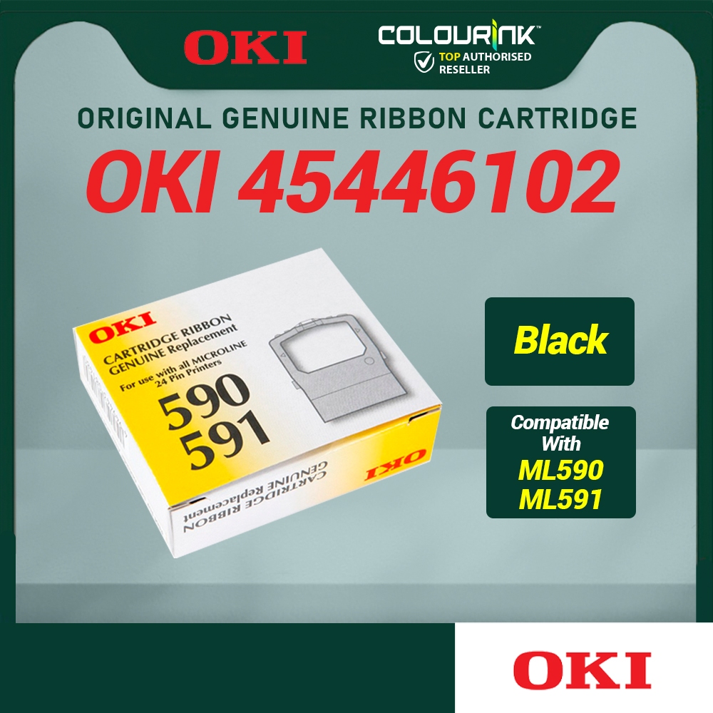 💢CLEAR STOCK💢OKI MICROLINE 590 591 ML590 ML591Ribbon (45446102) Original Genuine