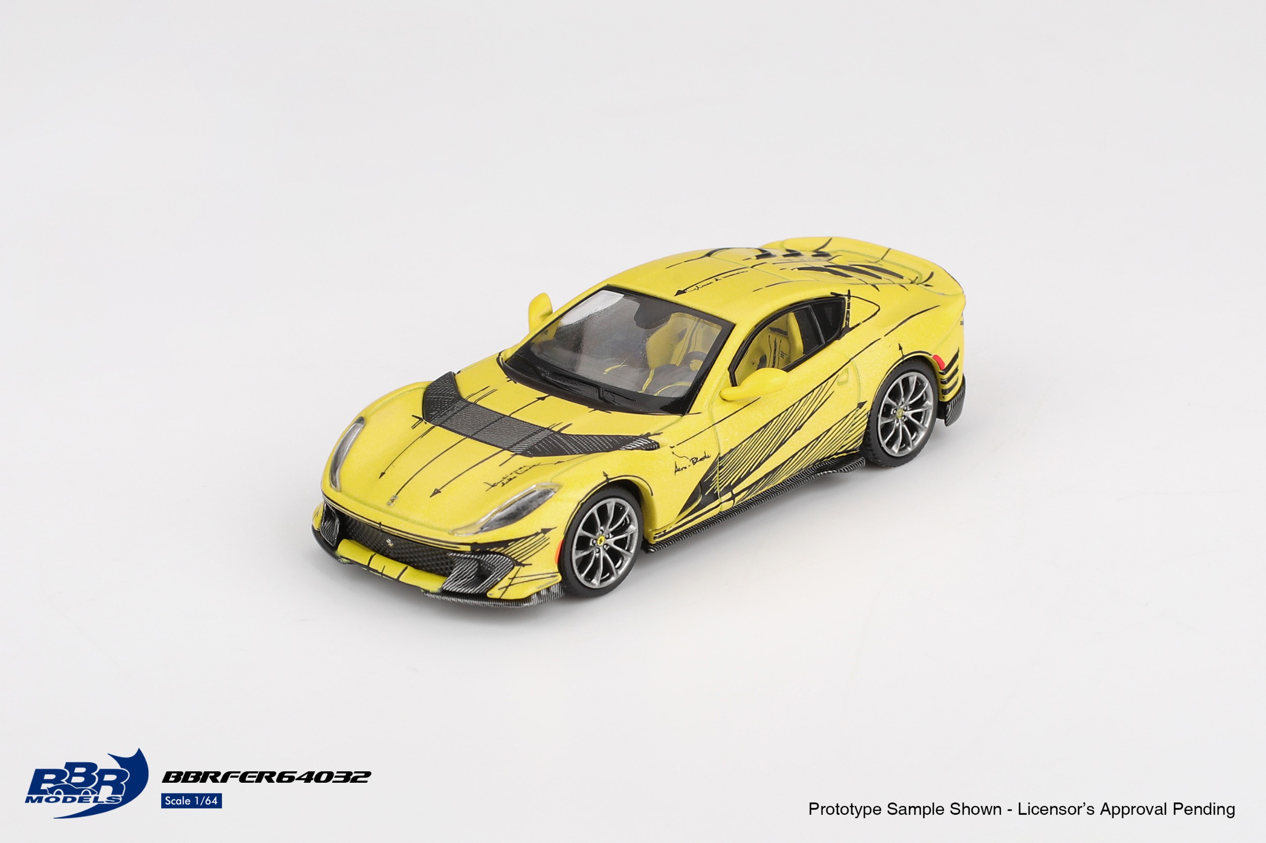 BBR Models 1/64 Ferrari 812 Competizione Tailor Made - BBRFER64032