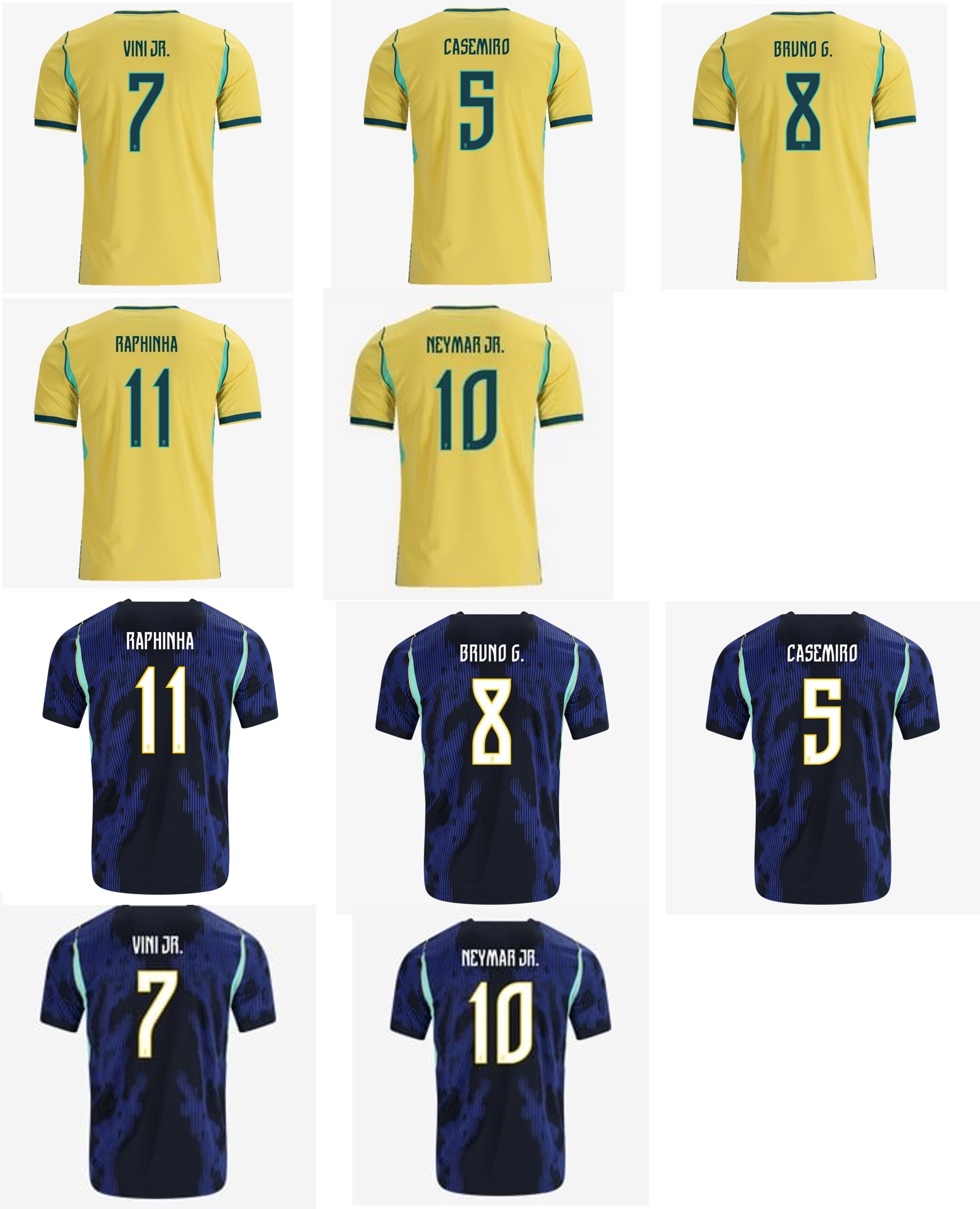 🇧🇷💙🔥 Nike x Jordan Brazil 巴西 2026-27 球衣印字 (內有多選)