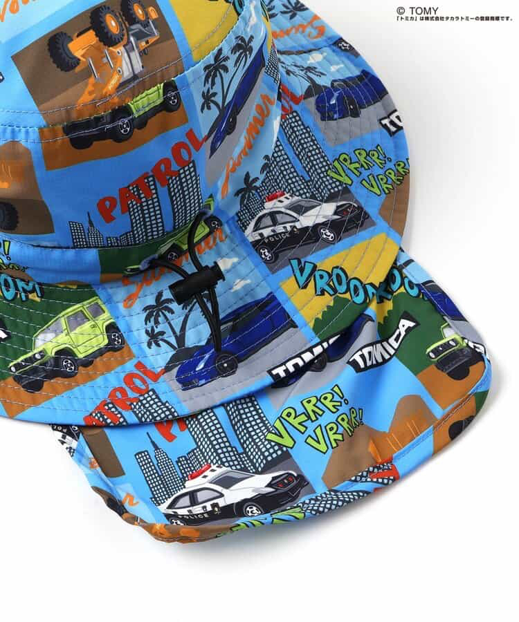 🇯🇵預訂 日本直送🇯🇵Breeze x Tomica系列兩色車車滿印水陸兩用戶外遮陽帽
