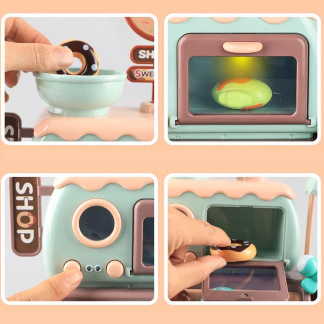 仿真甜甜圈商店玩具