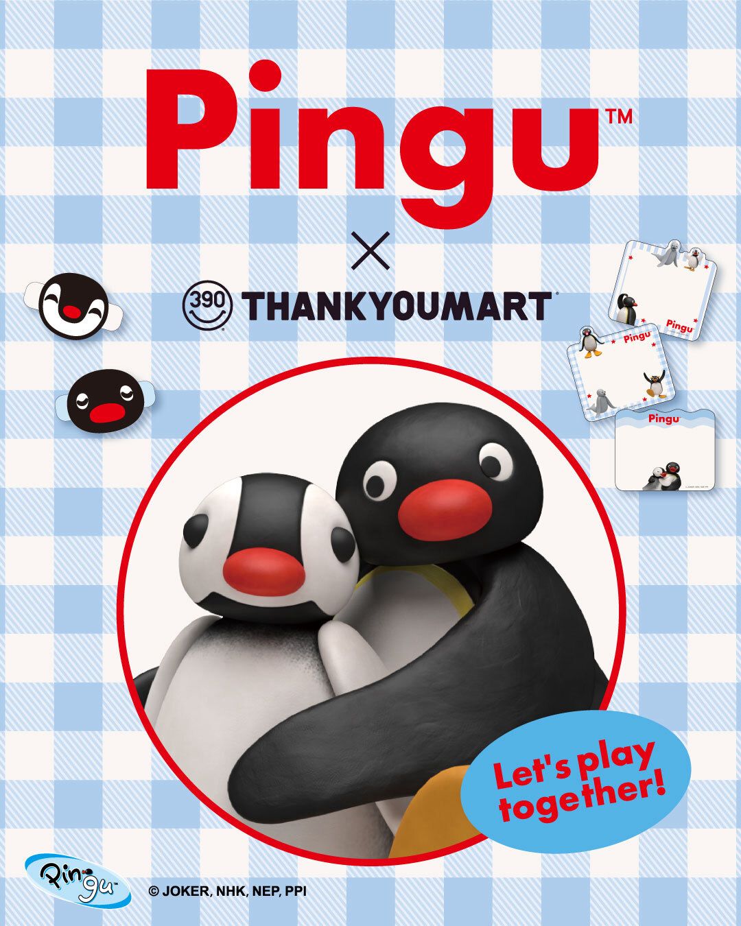 日本 THANKYOUMART X PINGU 精品系列