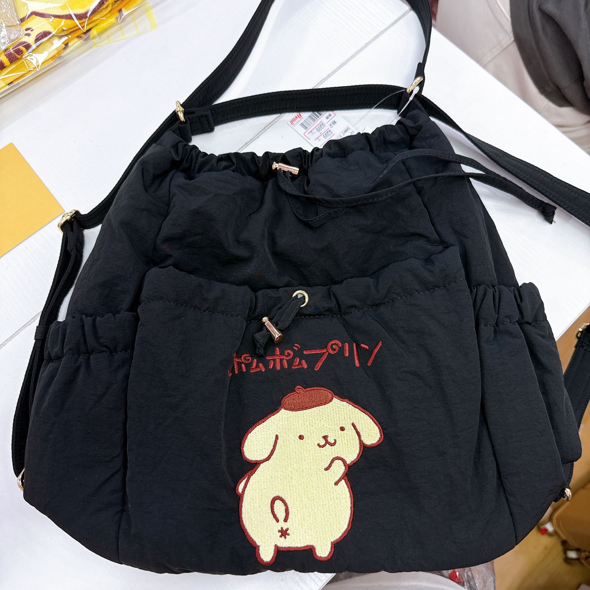 日本直送布甸狗30周年系列 三用背囊則孭袋斜孭袋