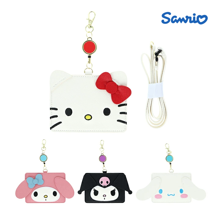 🆕【⭐訂購⭐】 🇯🇵日本直送🌀#Sanrio 捲軸掛繩卡片套［4款選］🌀[ELED-0194][260621]