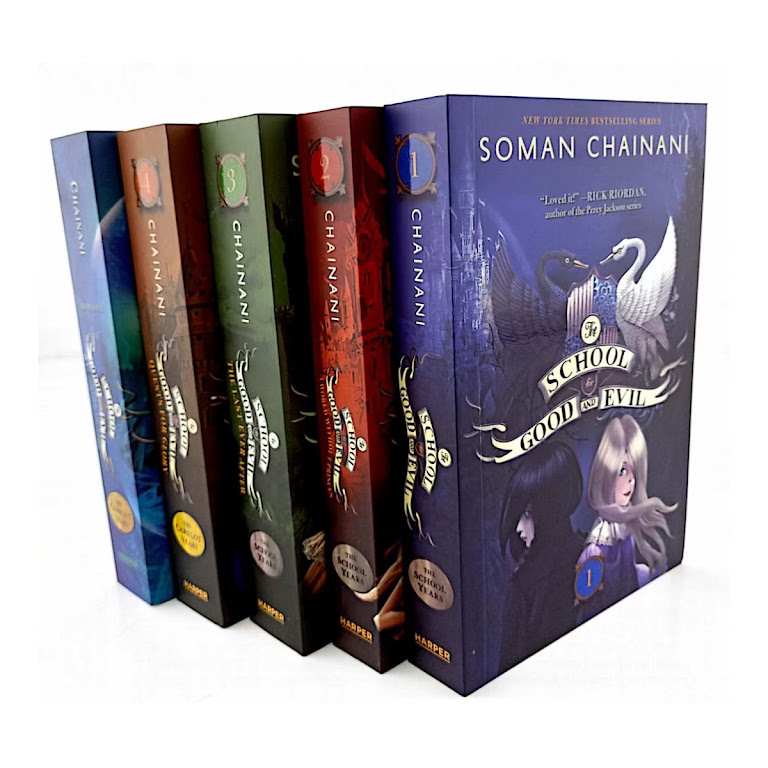 The School for Good and Evil Series 善惡魔法學院｜5 books｜善與惡的奇幻學校