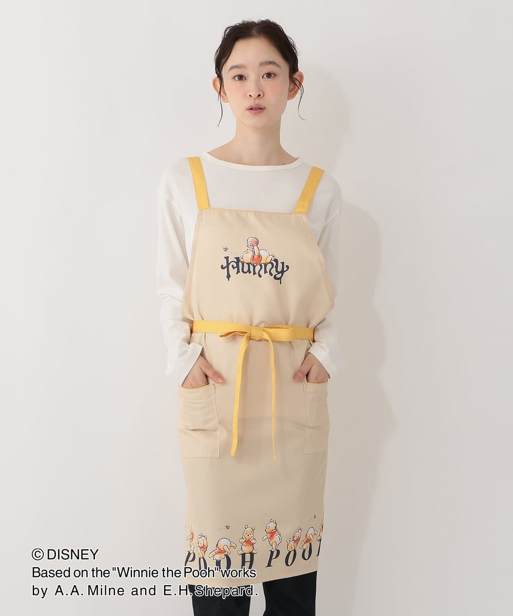 [訂購] [日本直送] 🍯 Afternoon Tea Disney Collection「Winnie the Pooh」成人圍裙  {TF260751}