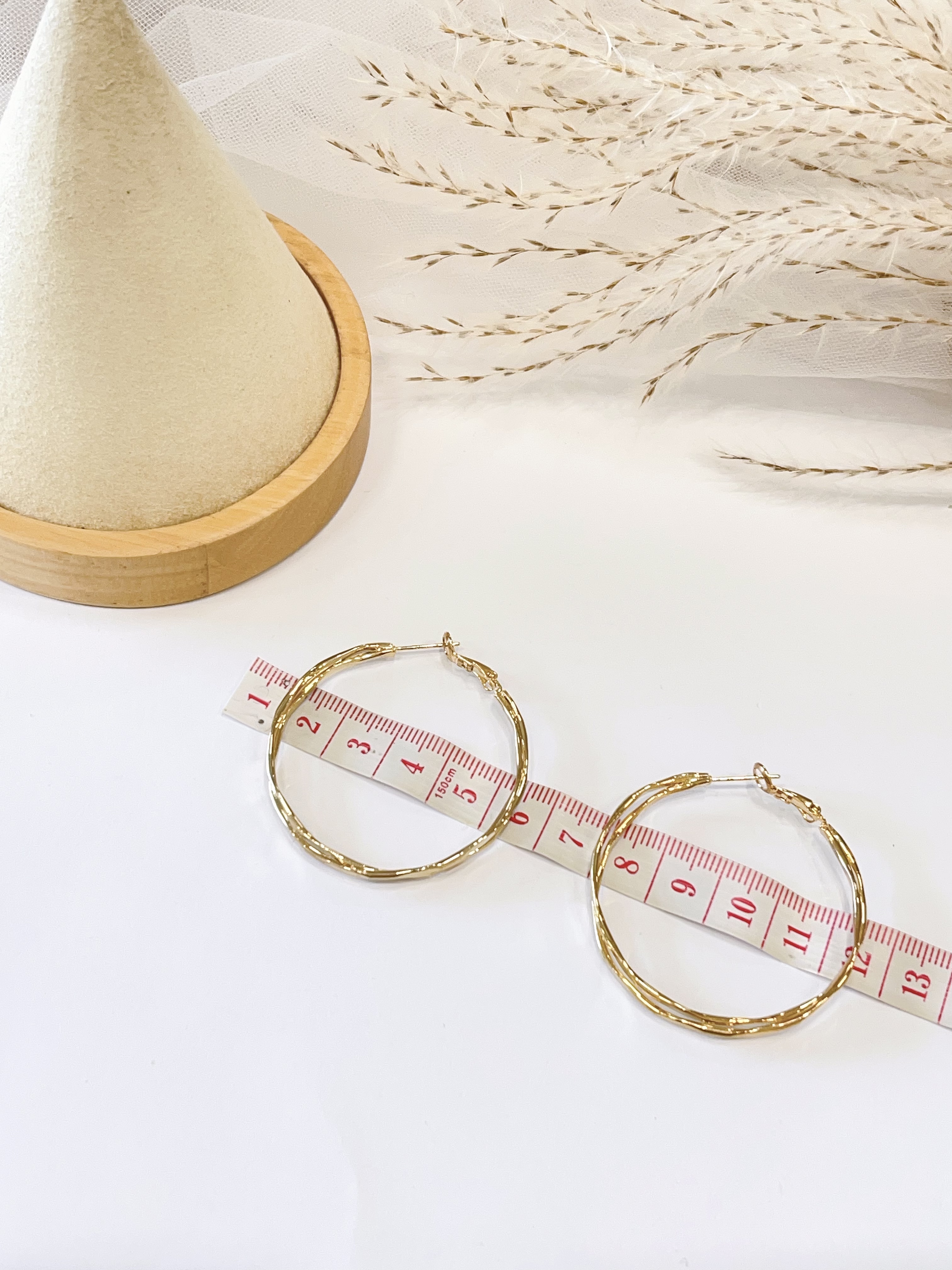 小众百搭切面耳圈耳环