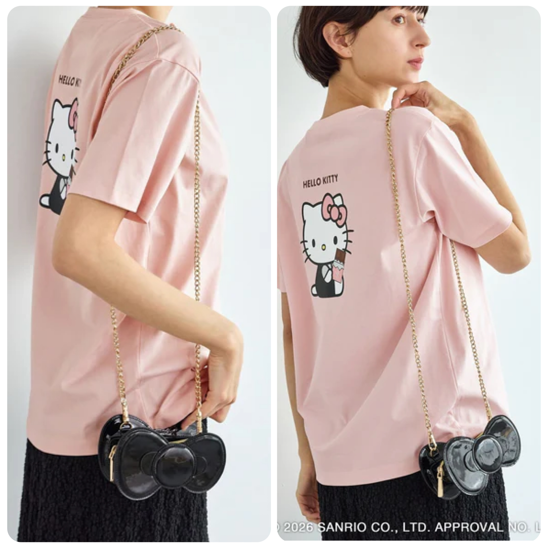 日本預訂📍日本ROPE' PICNIC x Kitty蝴蝶結袋仔 不包郵