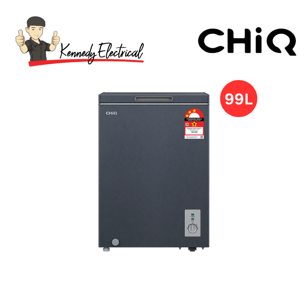 CHiQ Chest Freezer Grey CCF99-GR 