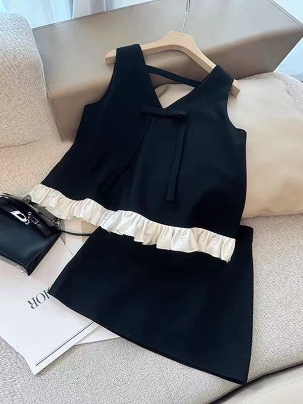 ST272香风背心套装