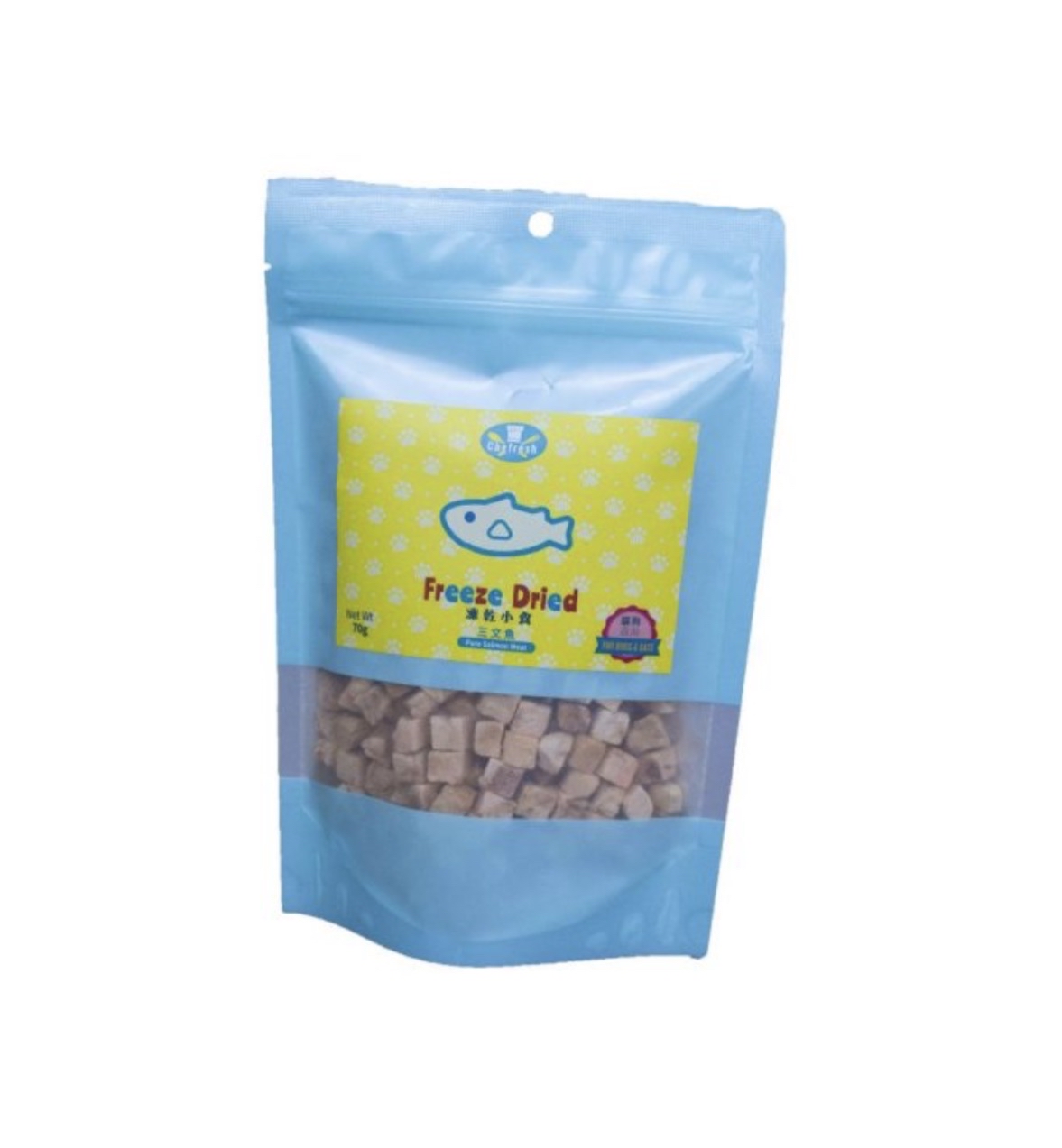 Chefresh 凍乾三文魚粒 70g