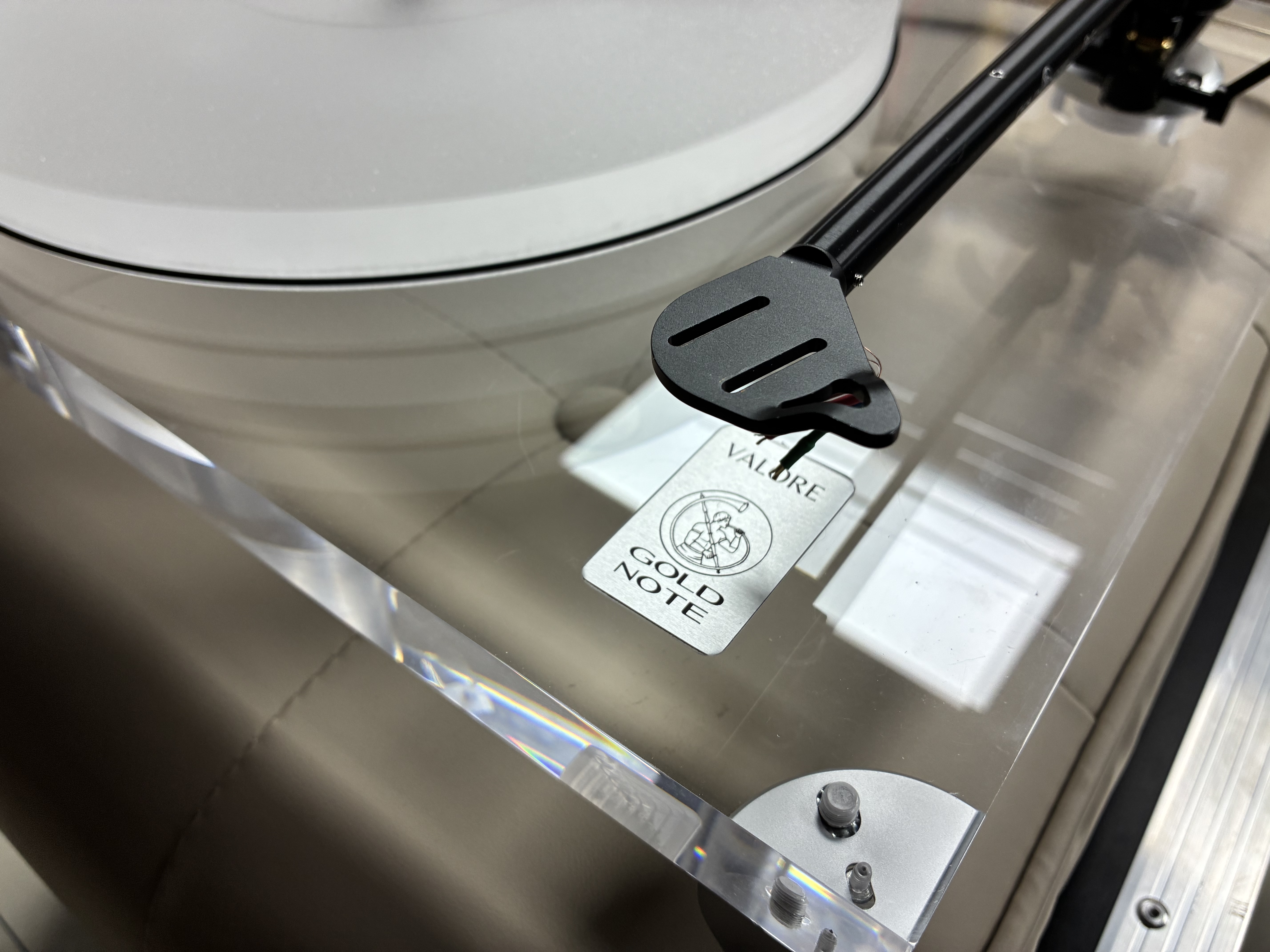 GOLD NOTE VALORE 425 PLUS 唱盤（透明色）（使用品）