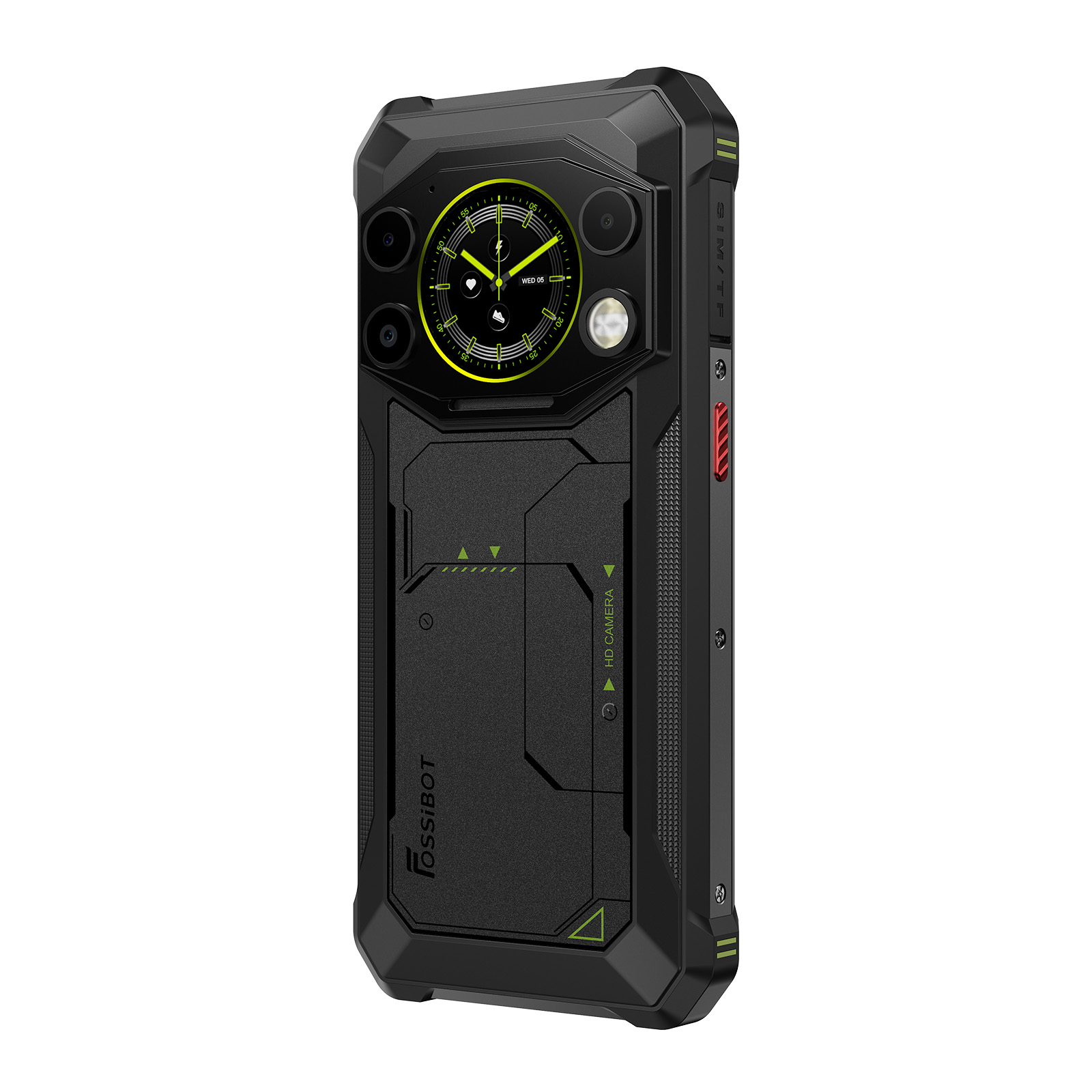 FOSSiBOT F117 | 6.745吋 10000mAh 1.32吋背屏 三防手機