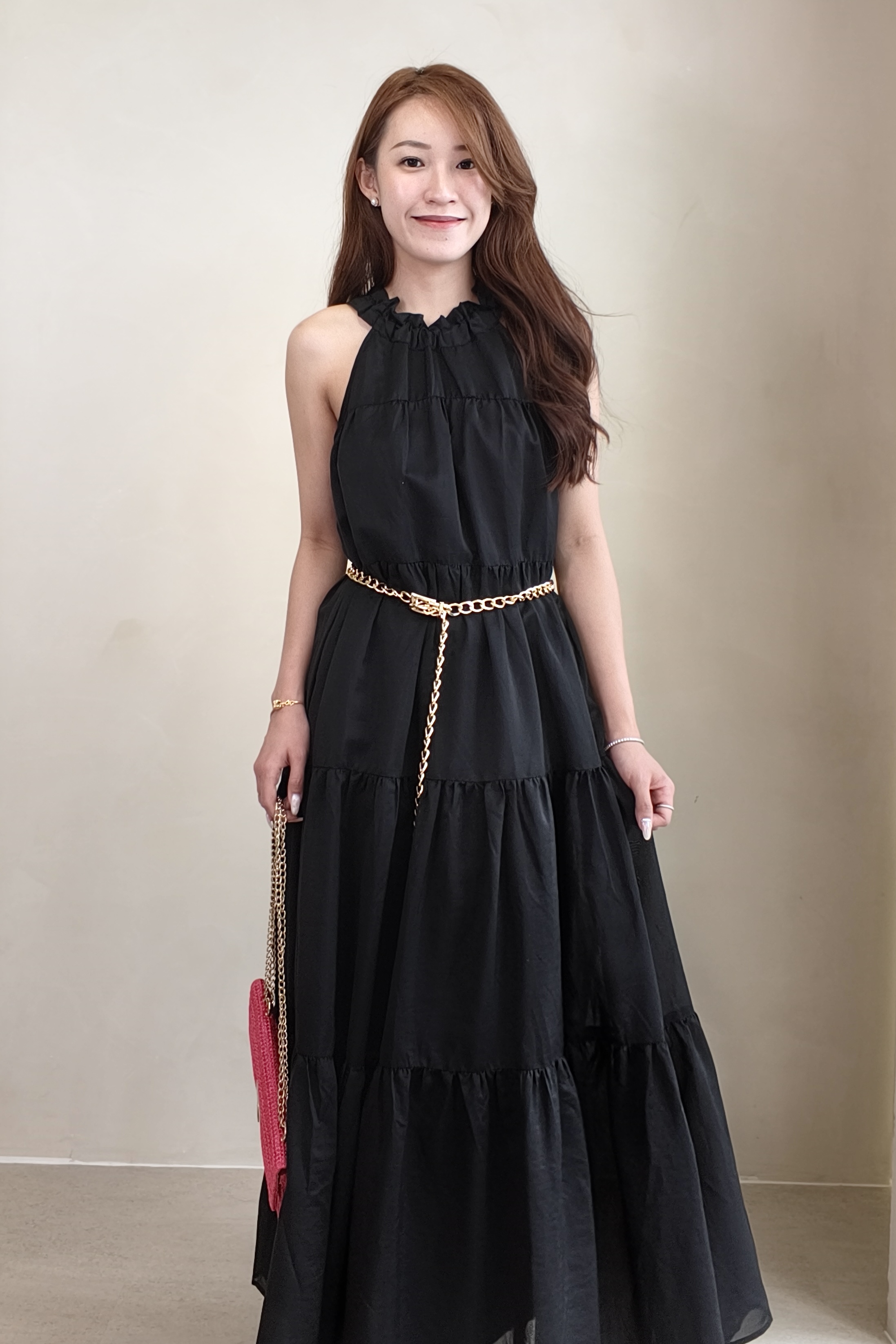 14241172 Blue Mirage Tiered Dres