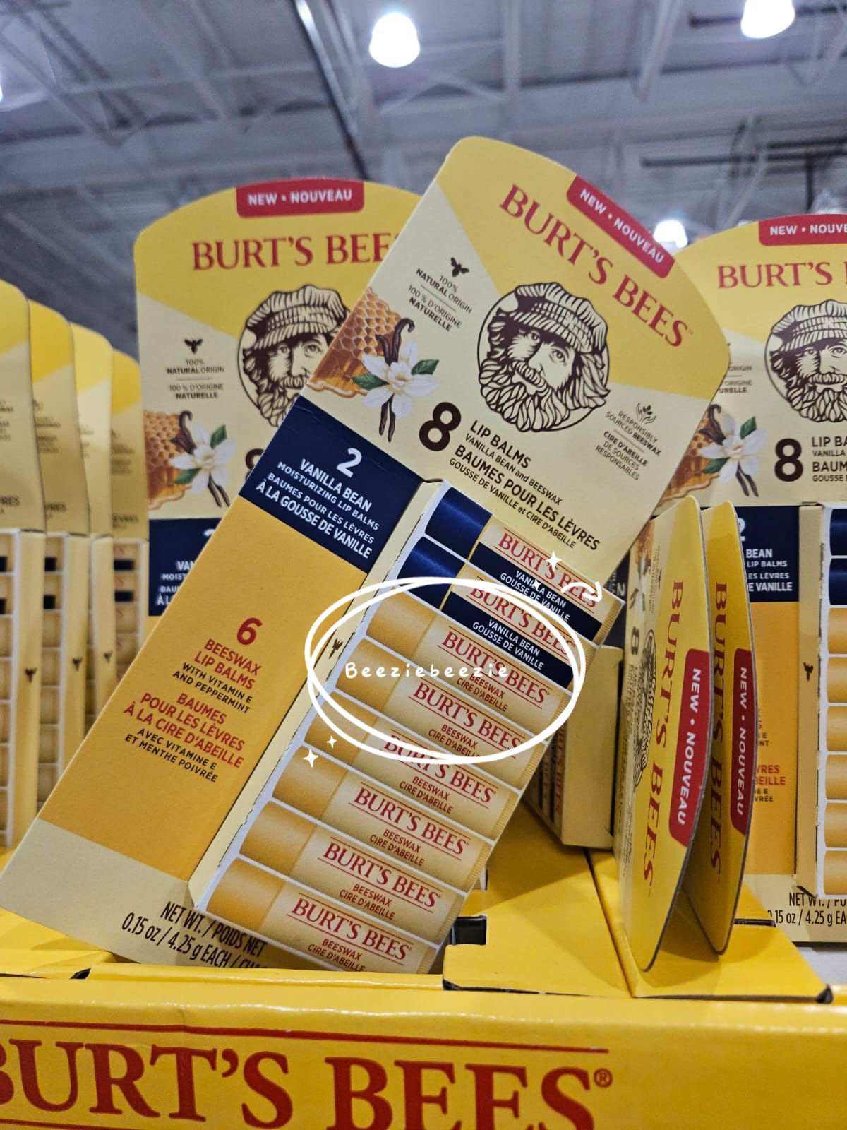 (預購 - 3月6號截單) Burt’s Bees 潤唇膏 (8支）