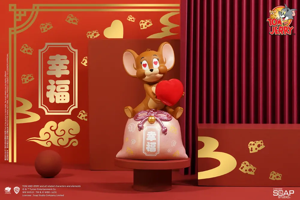 📦訂購 台灣代購 SOAP STUDIO Tom and Jerry 湯姆與傑利 傑利鼠御守 幸福美滿款