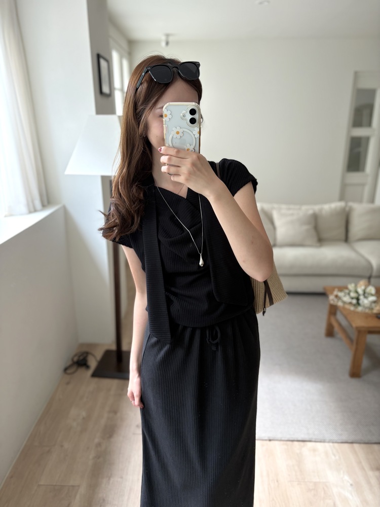 Softy Tie Detail Set (Black)