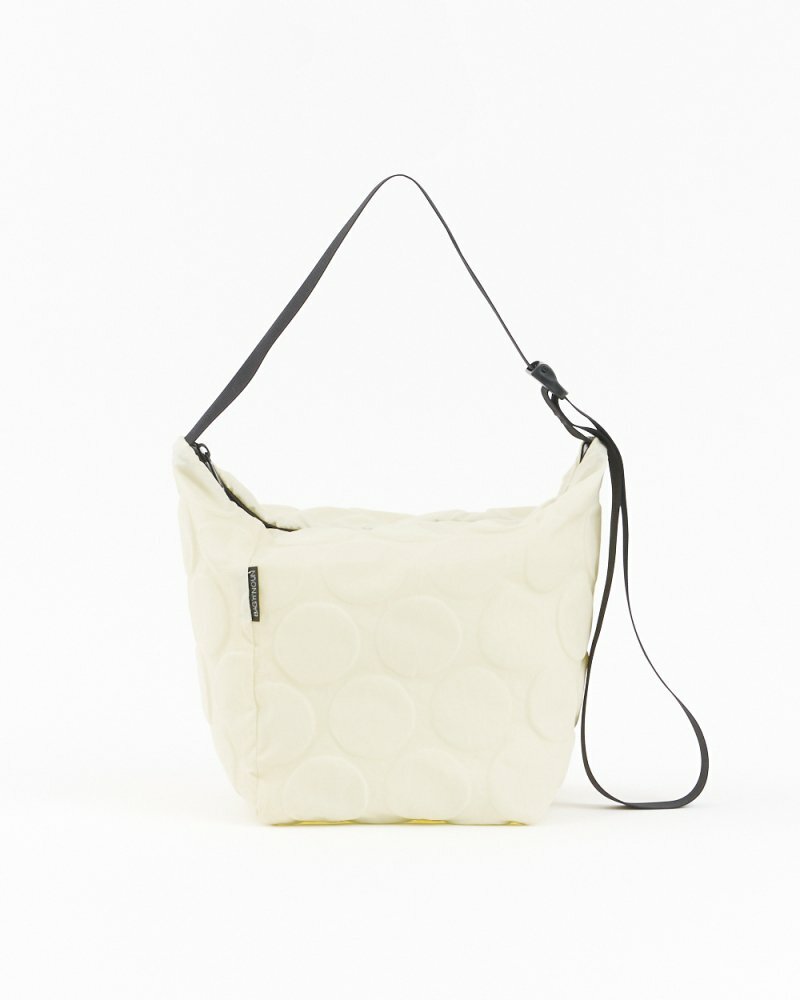 [現貨] [日本製] BAGNNOUN ｜ DOT SHOULDER  'S' | WHITE {TF2308035}