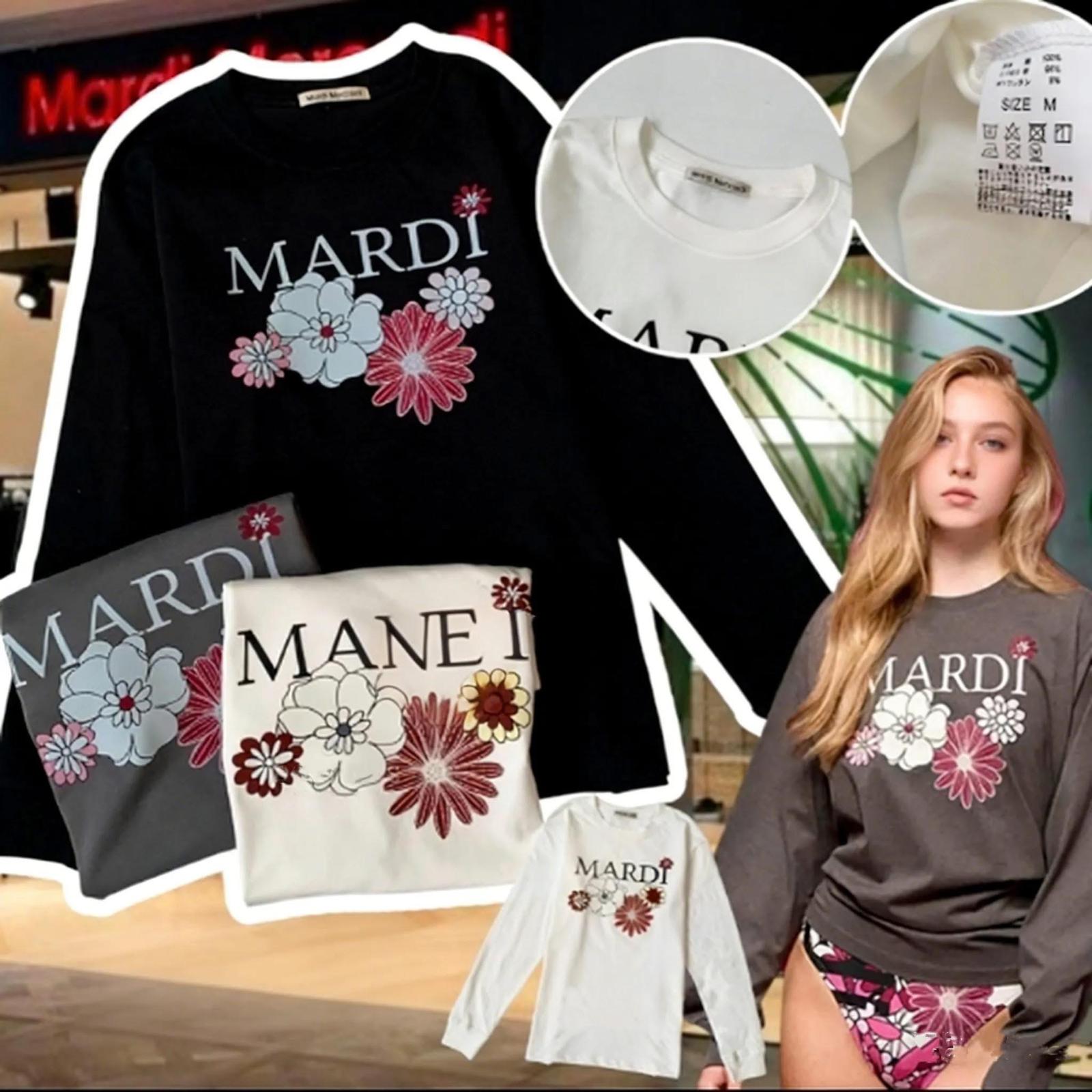 即將下架 清貨價 - 🌈A119 - Mardi 花卉印花薄長T恤