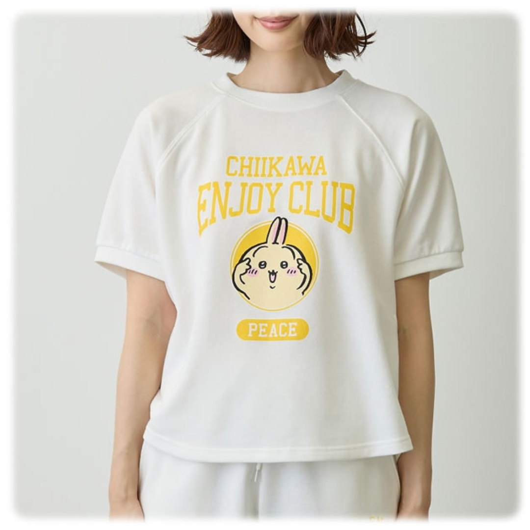 🎀【預訂】Chiikawa Relax Wear Tee - Usagi