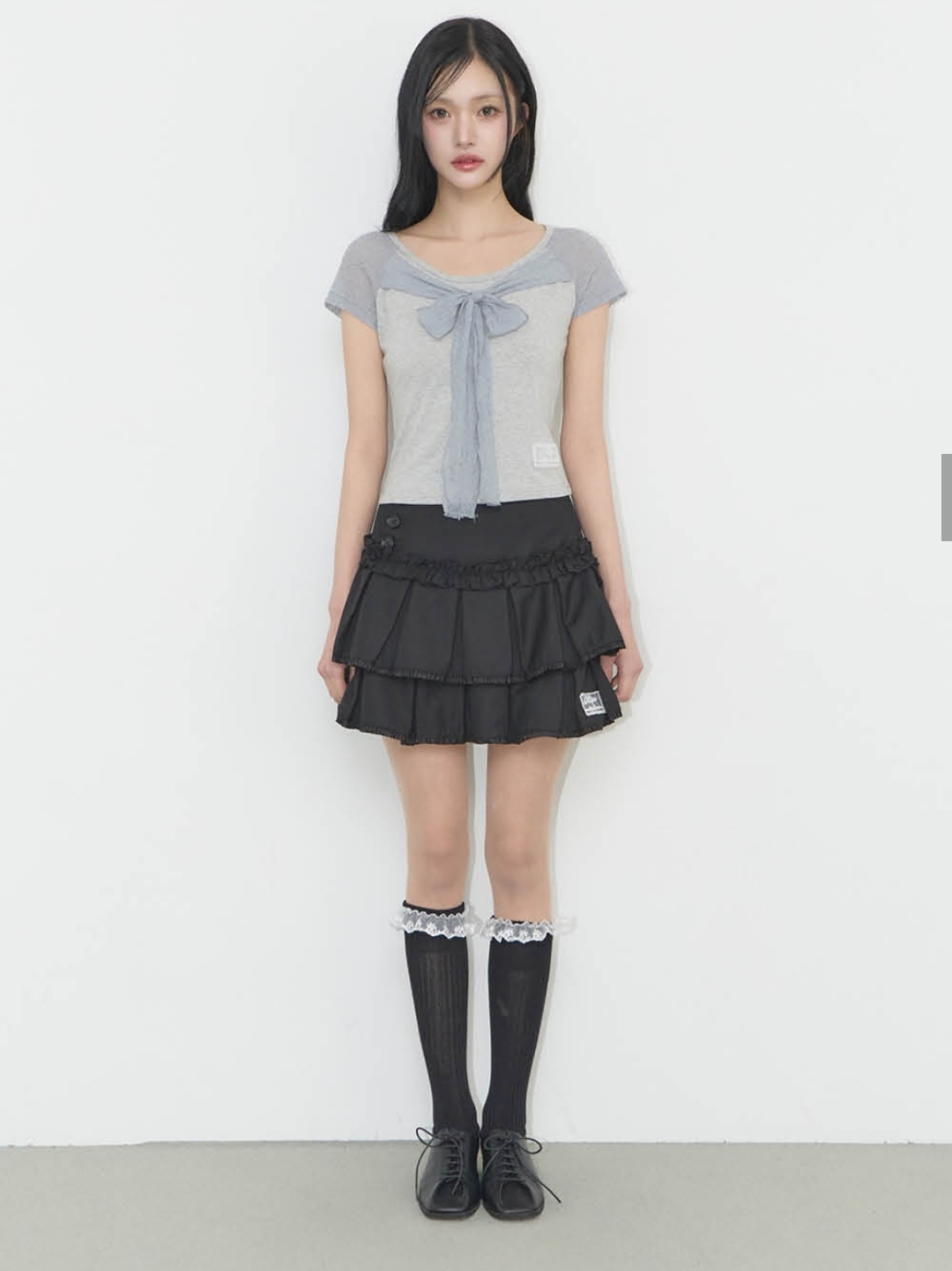 Illigo Lace Ribbon T-shirt