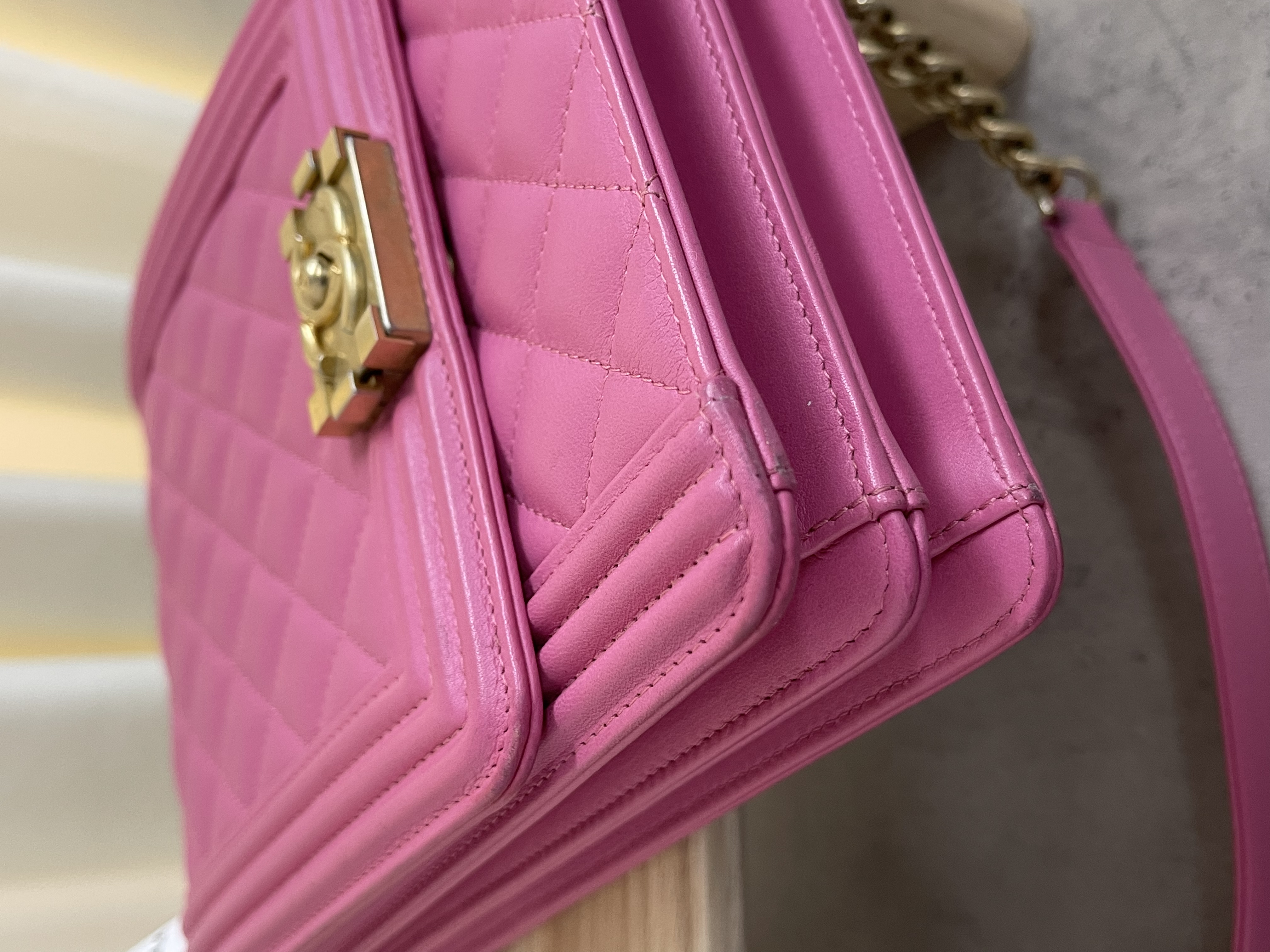 Pre-owned Chanel North South Boy Flap Bag / Product Code: 26012101