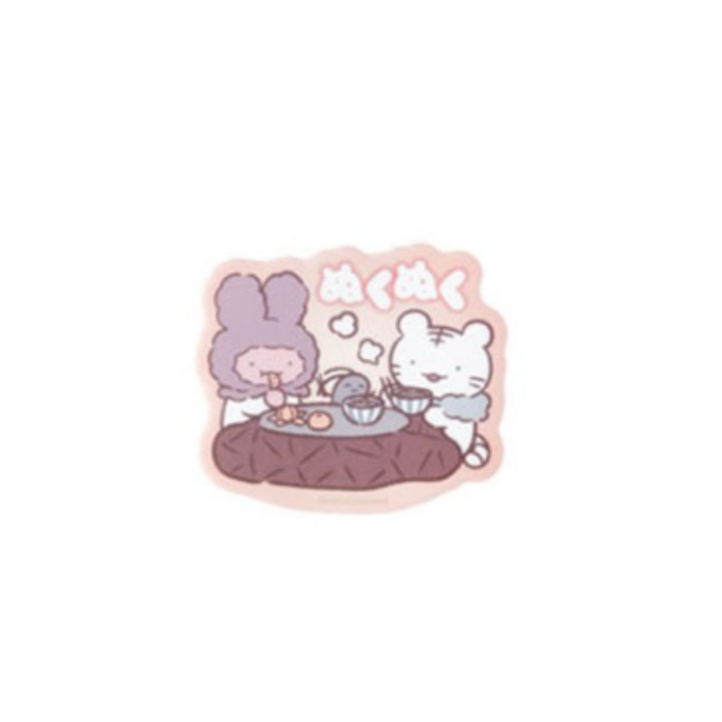 小白虎與黑虎蝦 貼紙｜現貨