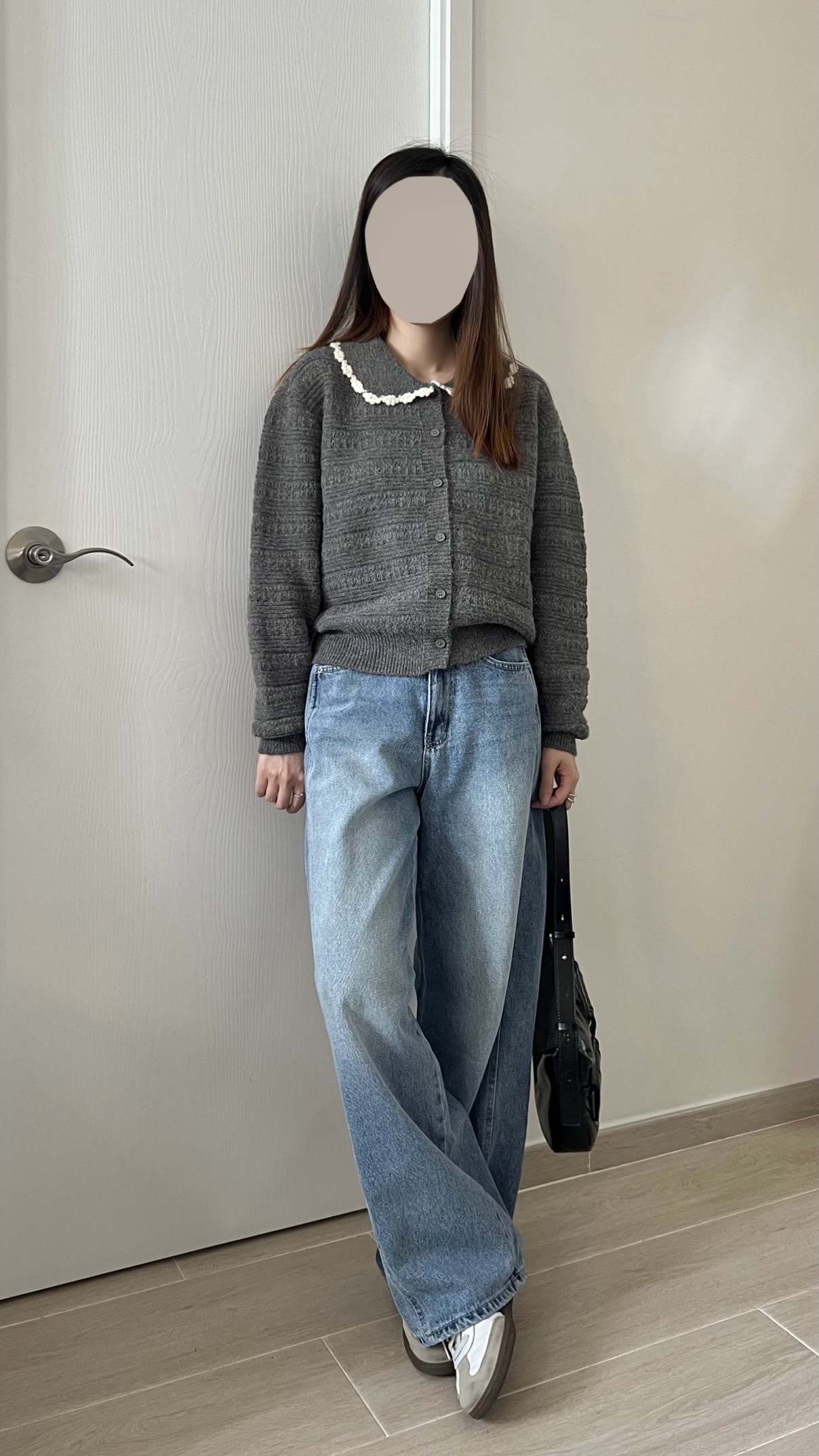 娃娃領甜美花紋上衣 可2穿 現貨