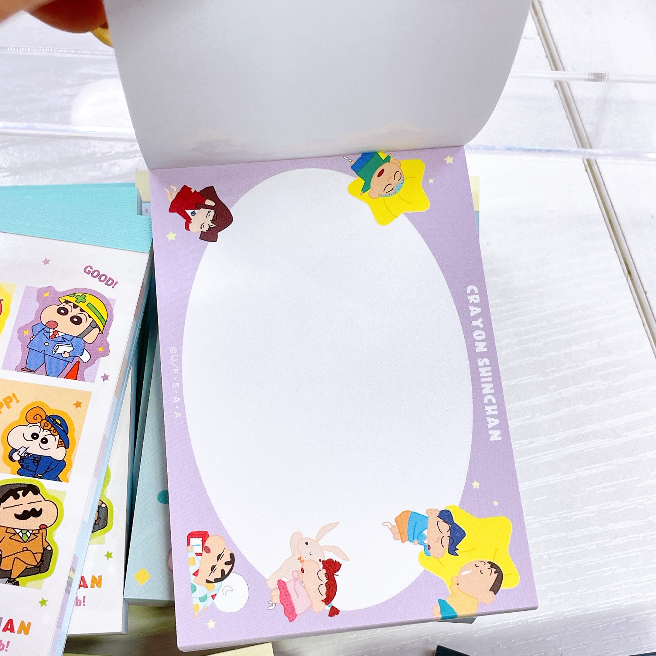 日本直送Sanrio /蠟筆小新 memo