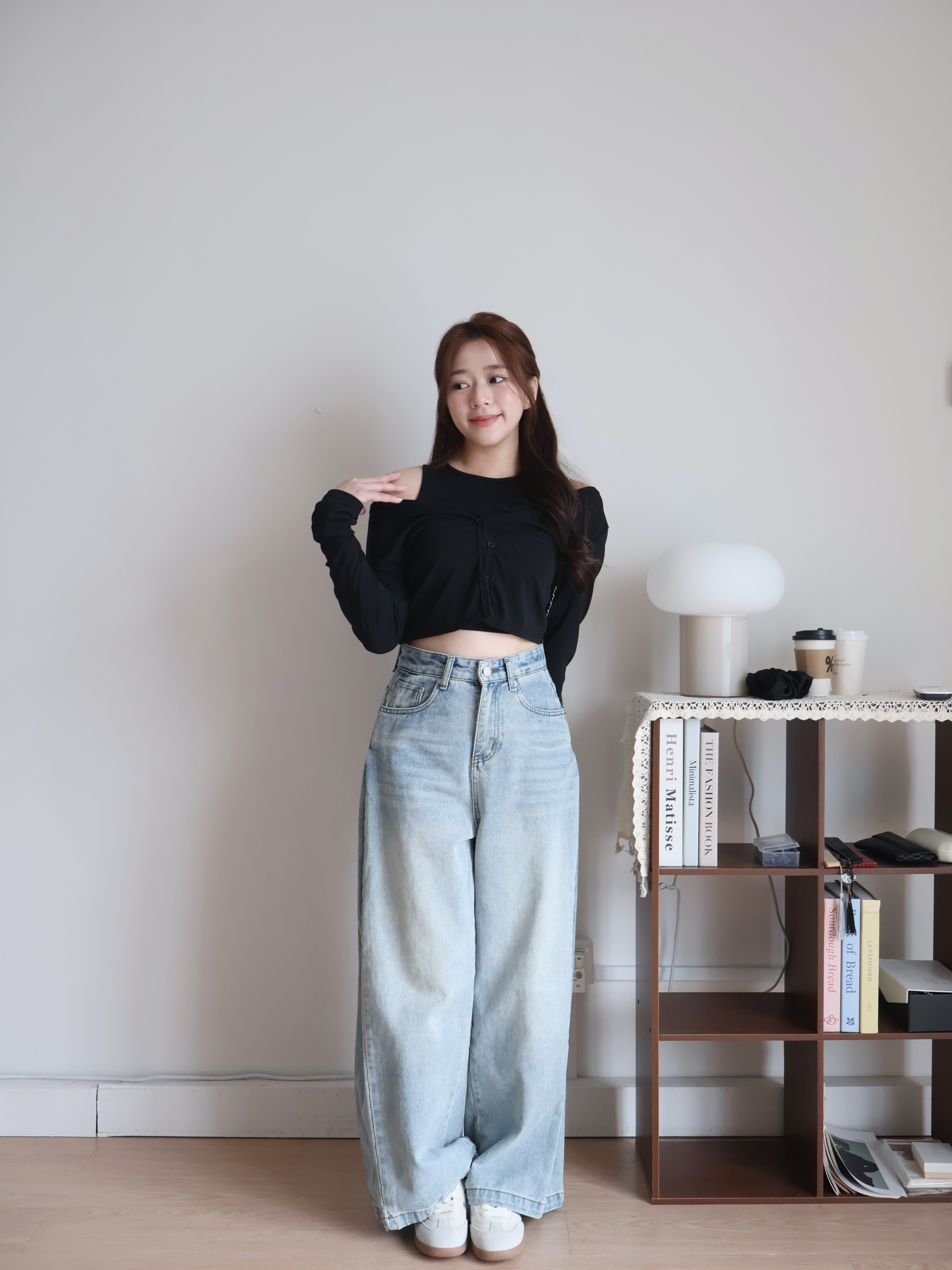Billie Barrel Jeans | Light Blue