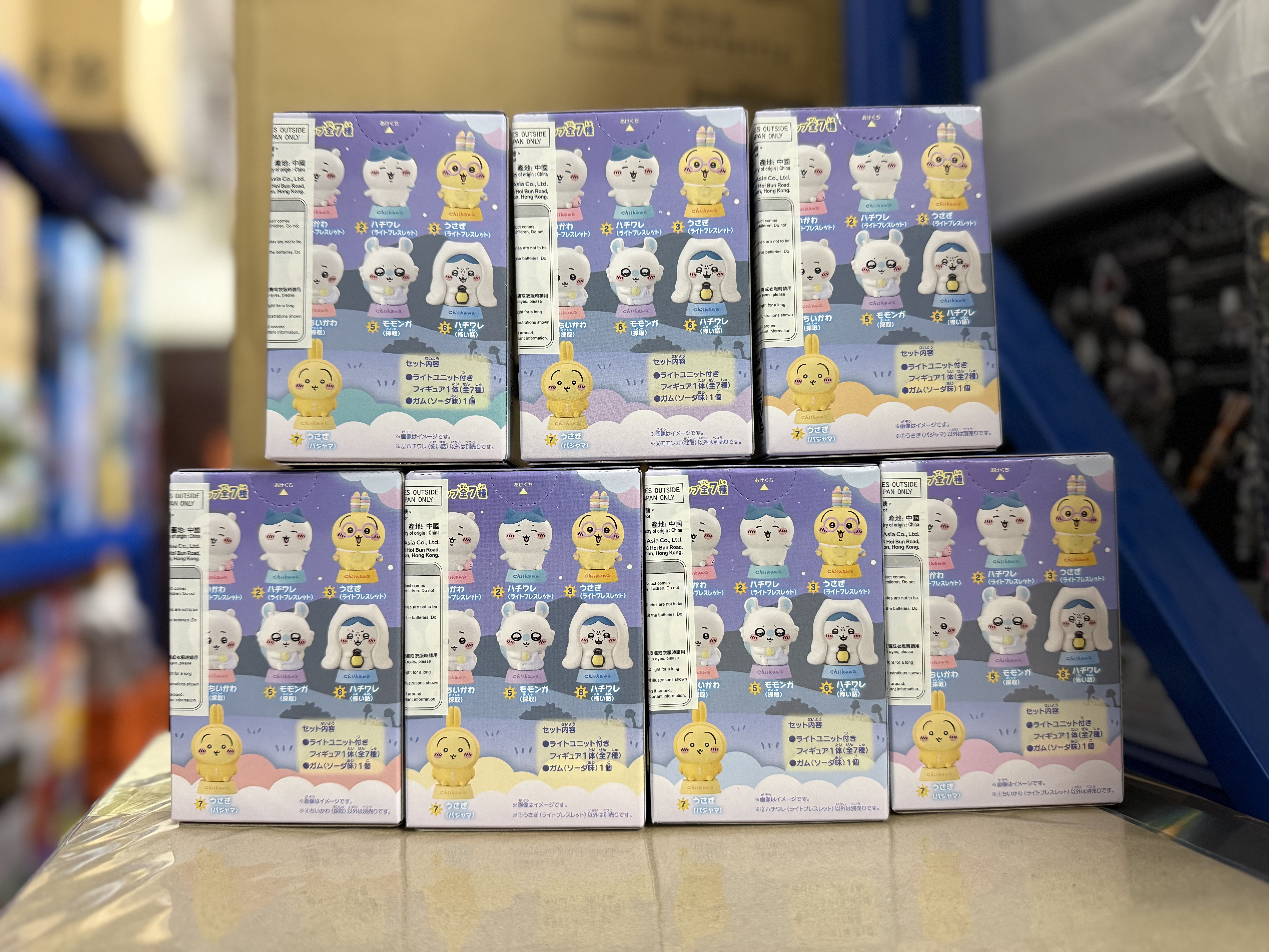 吉伊卡哇（Chiikawa）發光燈座食玩 figure