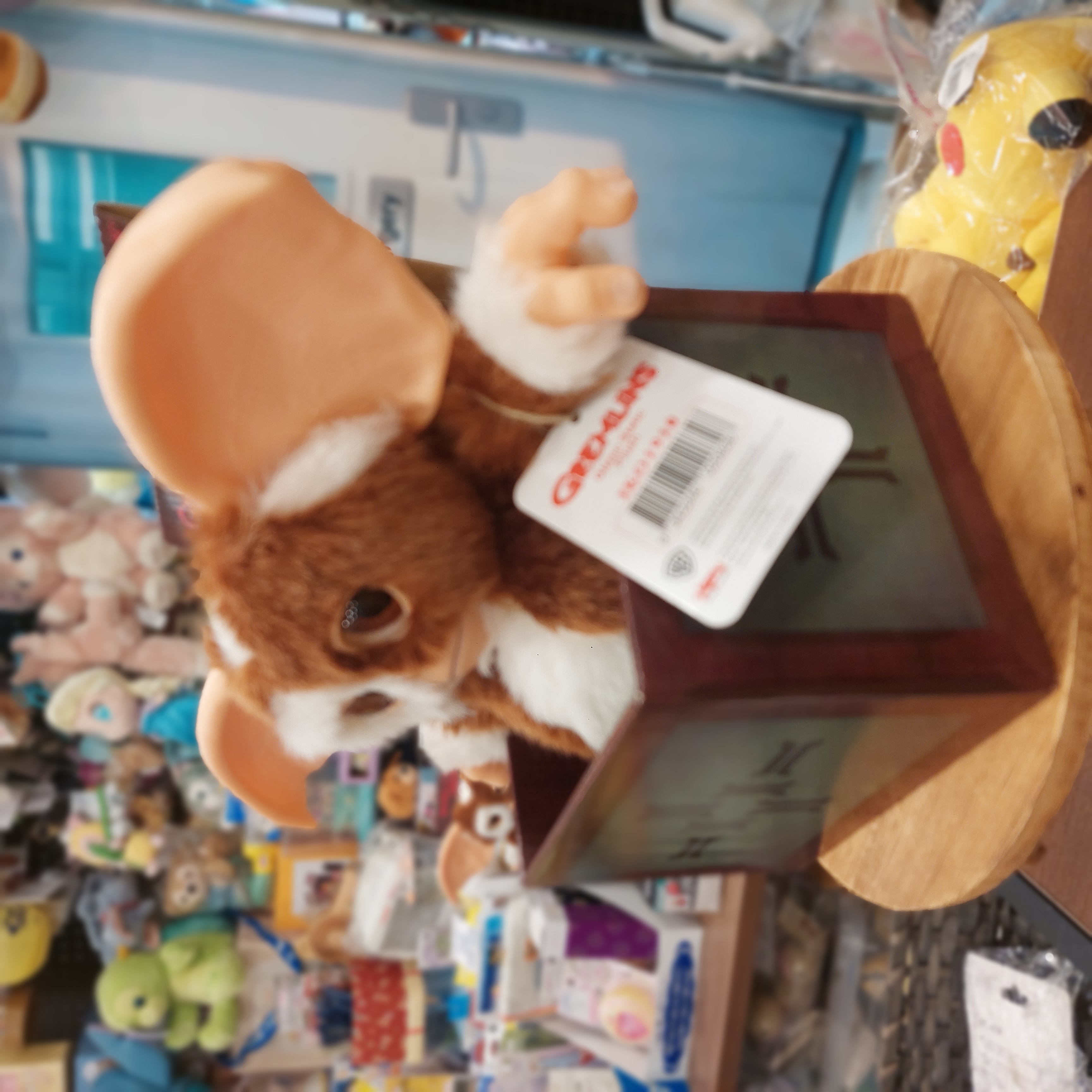 Gremlins Gizmo 小魔怪 毛公仔 Ikon Design Studio 坐高約 17cm