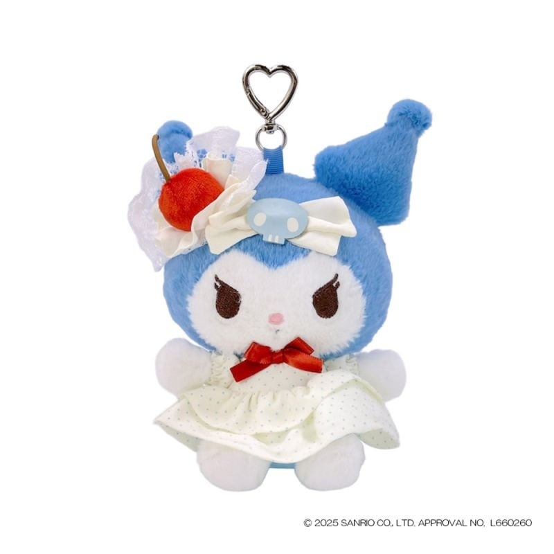 🌸 【預訂】Kuromi Eco Bag - Sky Blue Cherry Cake