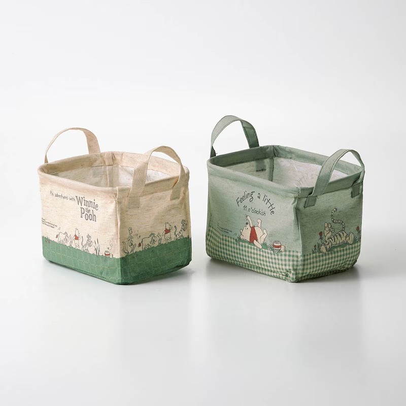 [現貨] [日本直送] POOH AND FRIENDS ｜ 收納籃套裝  | W23 x D18 x H14 cm {TF2506045}