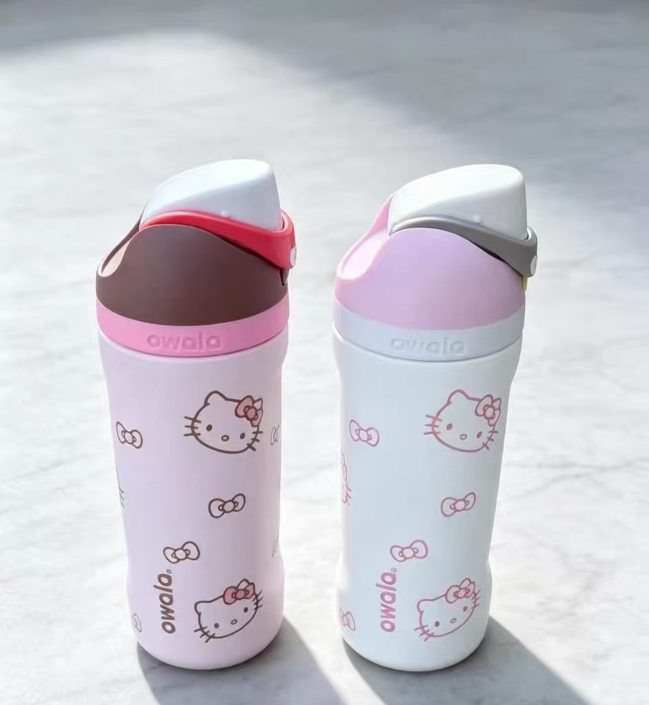 Owala × Hello Kitty 正版聯名保冷水壺 16oz 480ml 