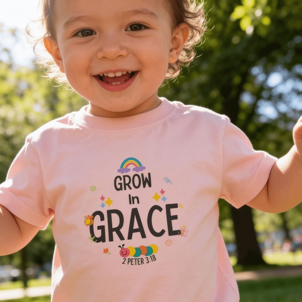 Grow in Grace純棉短袖T恤