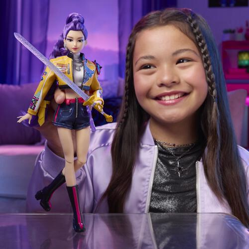 KPop Demon Hunters 獵魔女團 Rumi 玩具人偶街舞版  Mattel 正版 香港現貨 生日禮物